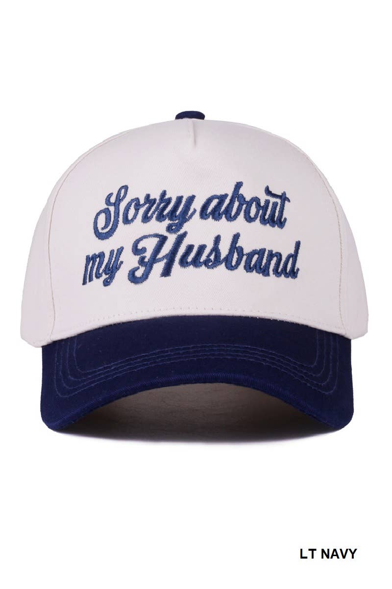 sorry about my husband