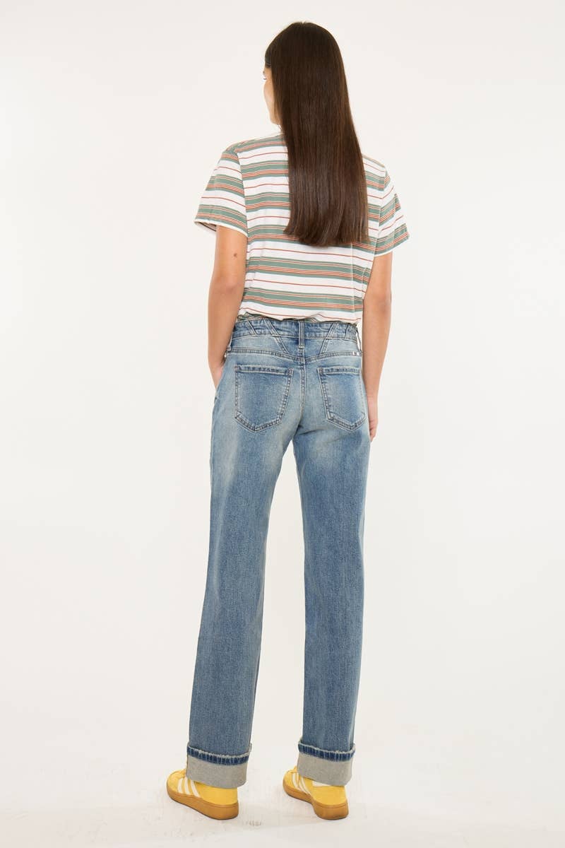 LOW RISE BAGGY STRAIGHT
