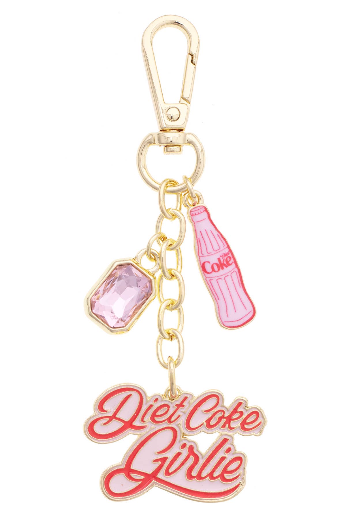 Diet Coke Girlie Cluster Bag Charm