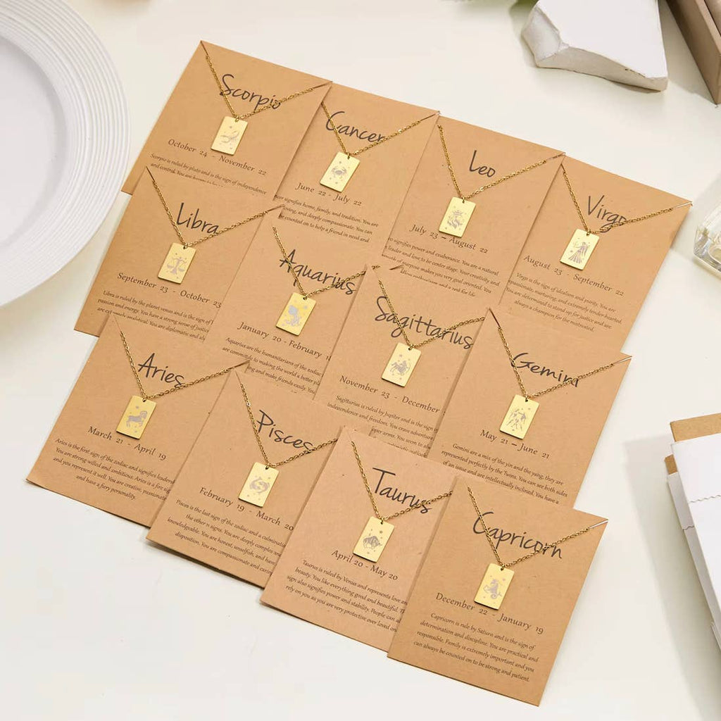 Zodiac Sign Necklaces