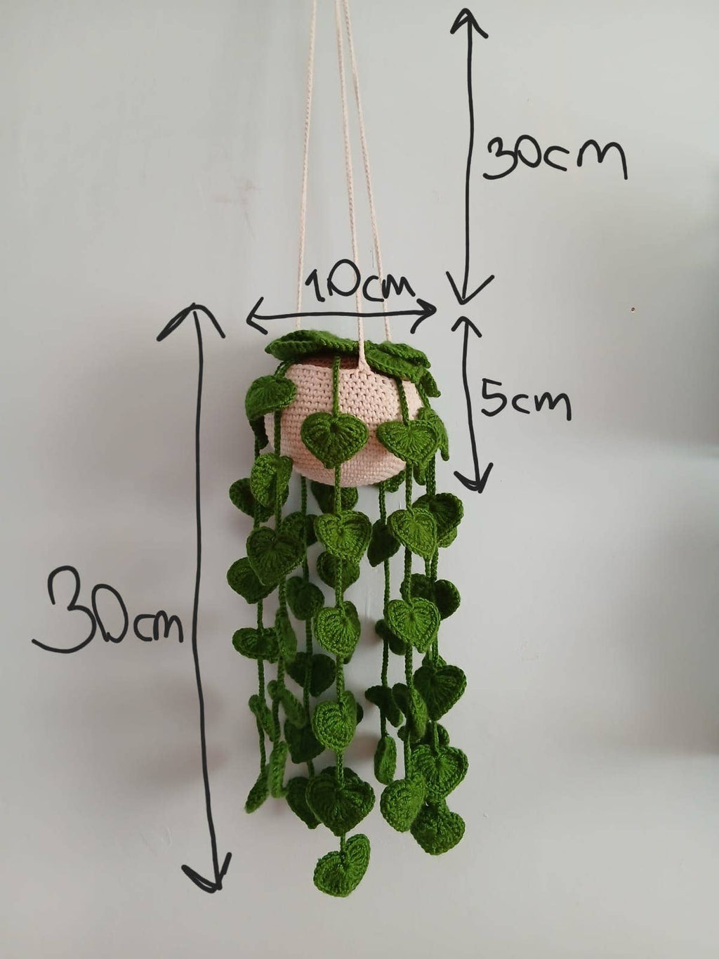 Crochet Hanging Plant – Zero Maintenance, 100% Charm